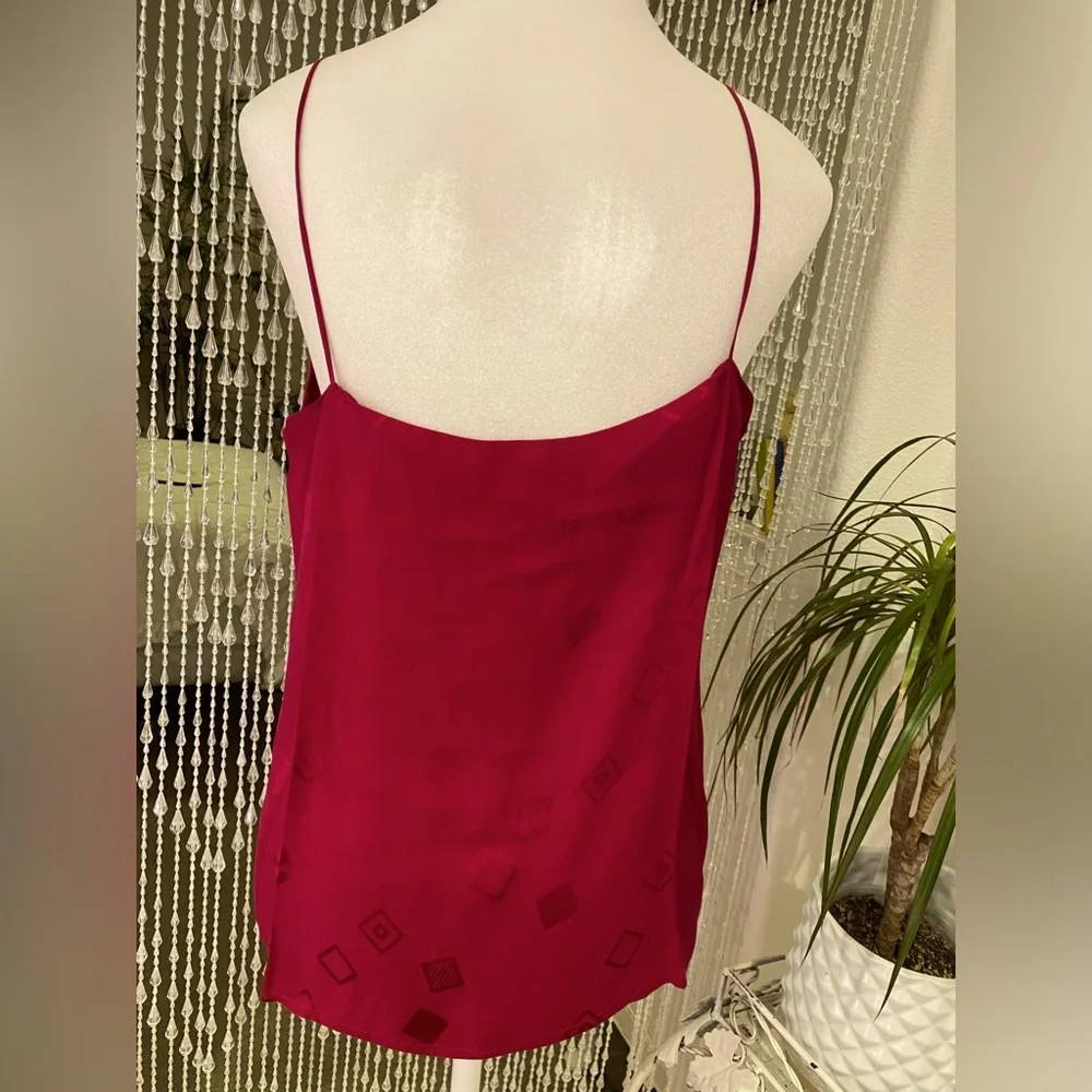 e.a. BROWN SILK CAMISOLE Petite - Picture 4 of 6